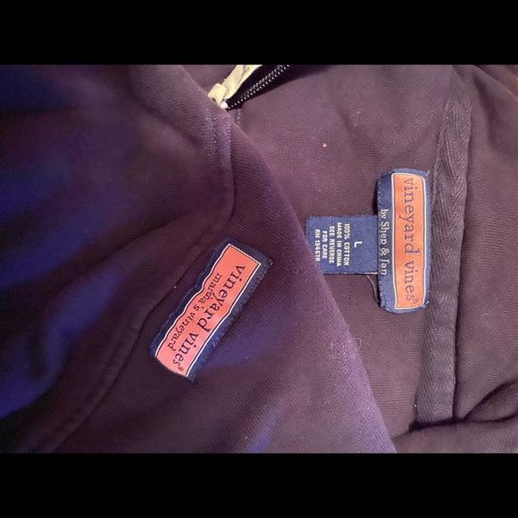 Navy vineyard vines shepshirt - Picture 3 of 3